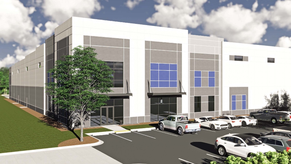 Magnus Development Partners has begun work on a new 210,600-square-foot project called Access 77, a 210,600-square-foot, state-of-the-art spec industrial facility in Richland County. (Rendering/Provided)
