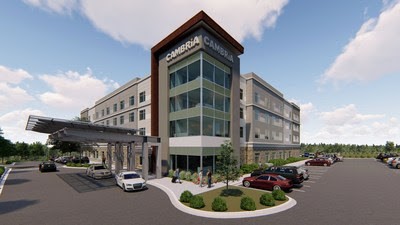 Cambria Hotel Fort Mill opened in September. (Rendering/Provided)