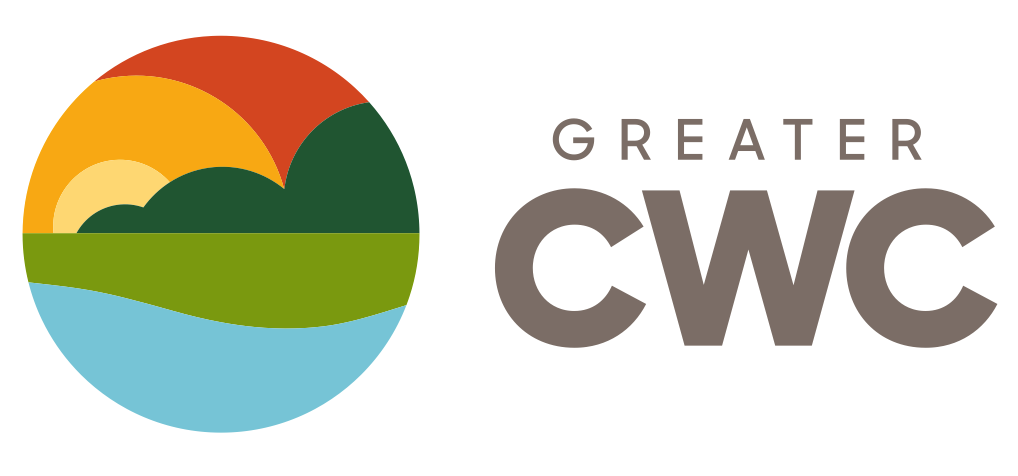 The new logo for the Greater CWC Chamber & Visitor Program. (Image/Provided)