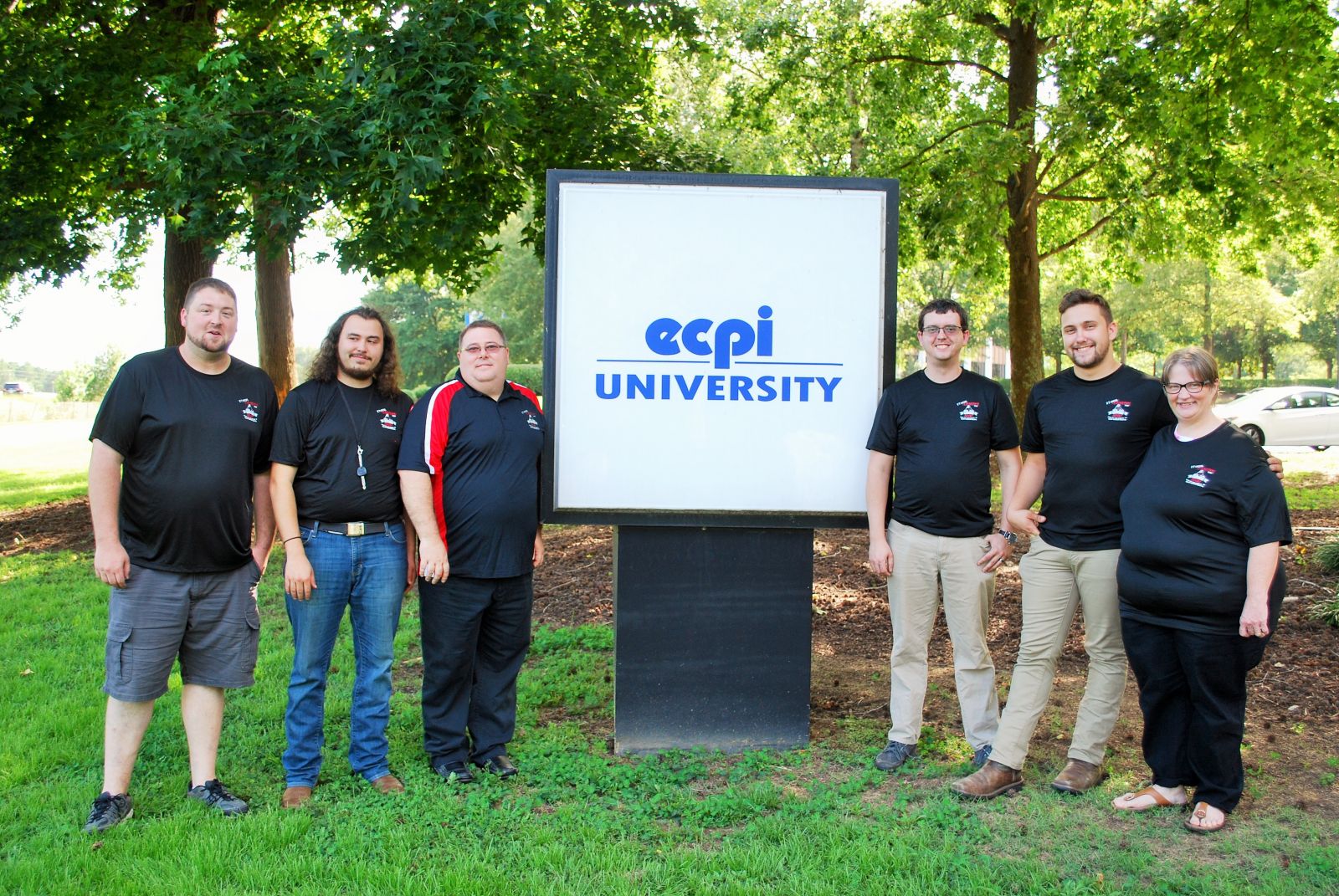 The ECPI Cybersecurity Team is competing in the national finals of a cyber skills competition. (Photo/Provided)
