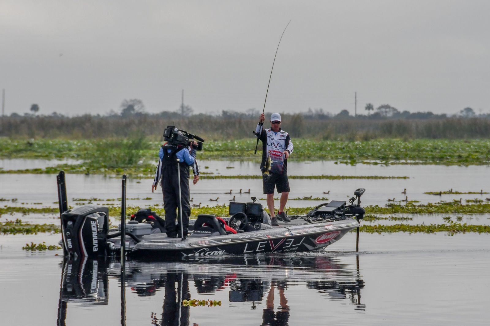 Professional angler Anthony Gagliardi's relationship with Falcon Boats has helped spur the company's growth, its owners say. (Photo/Roger Metz/Woods and Water SC)