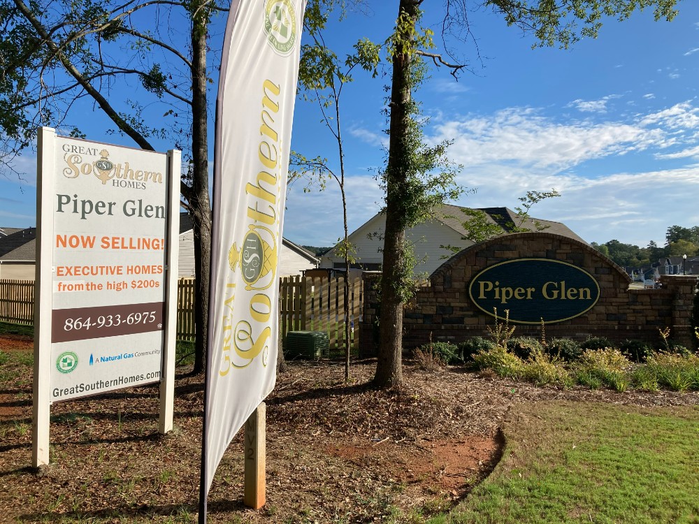 Irmo's Grear Southern Homes is building the Piper Glen neighborhood in Pendleton. (Photo/Ross Norton)