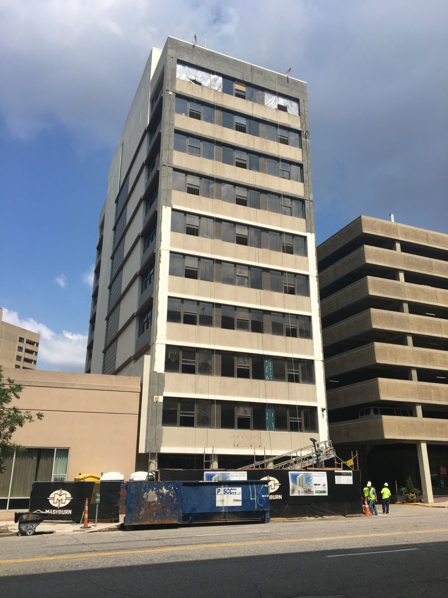 A new Holiday Inn is slated top open later this year on Washington Street. (Photo/Melinda Waldrop)
