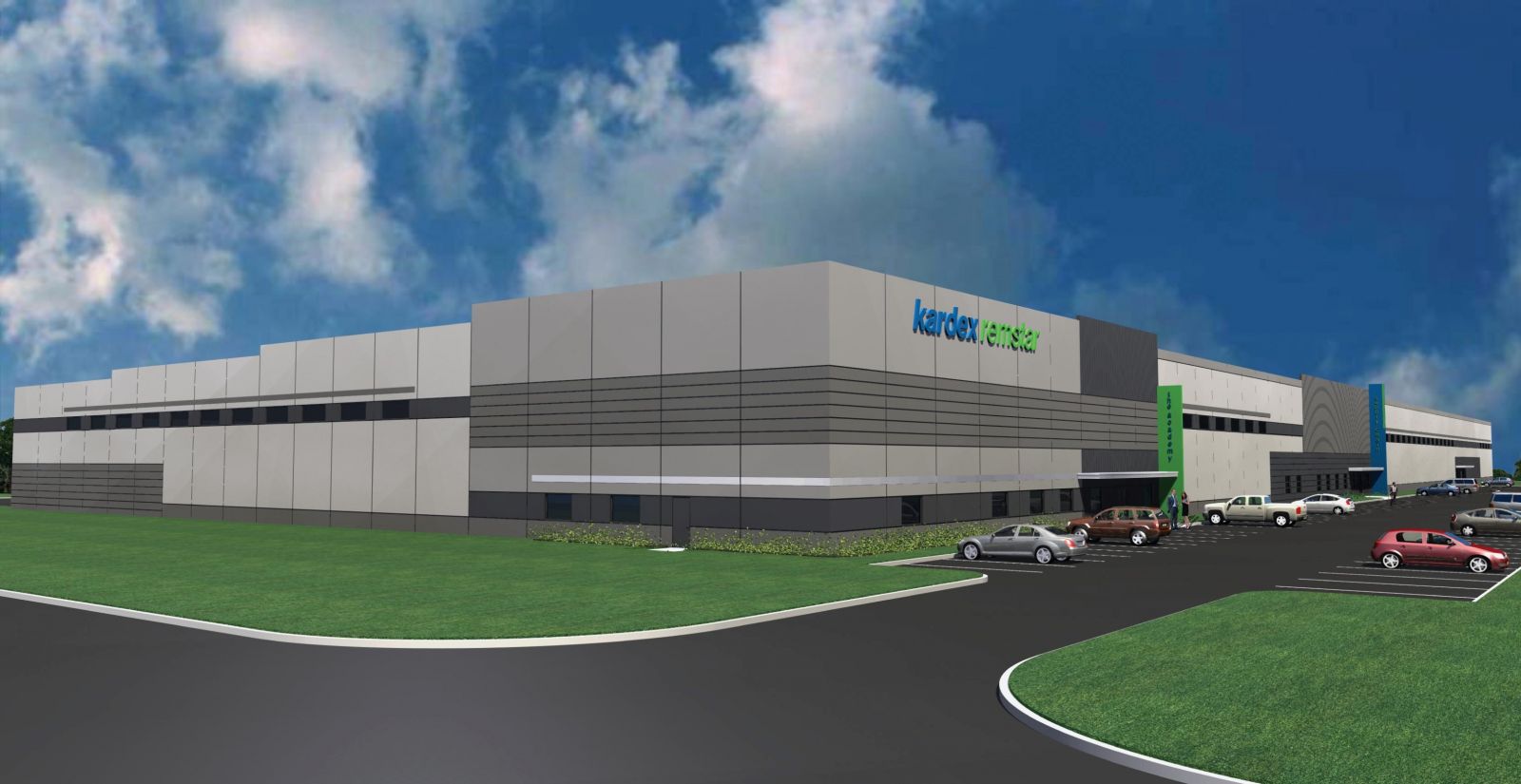 Kardex Remstar will occupy Midway Logistics V in the Lexington County Industrial Park. (Rendering/Provided)