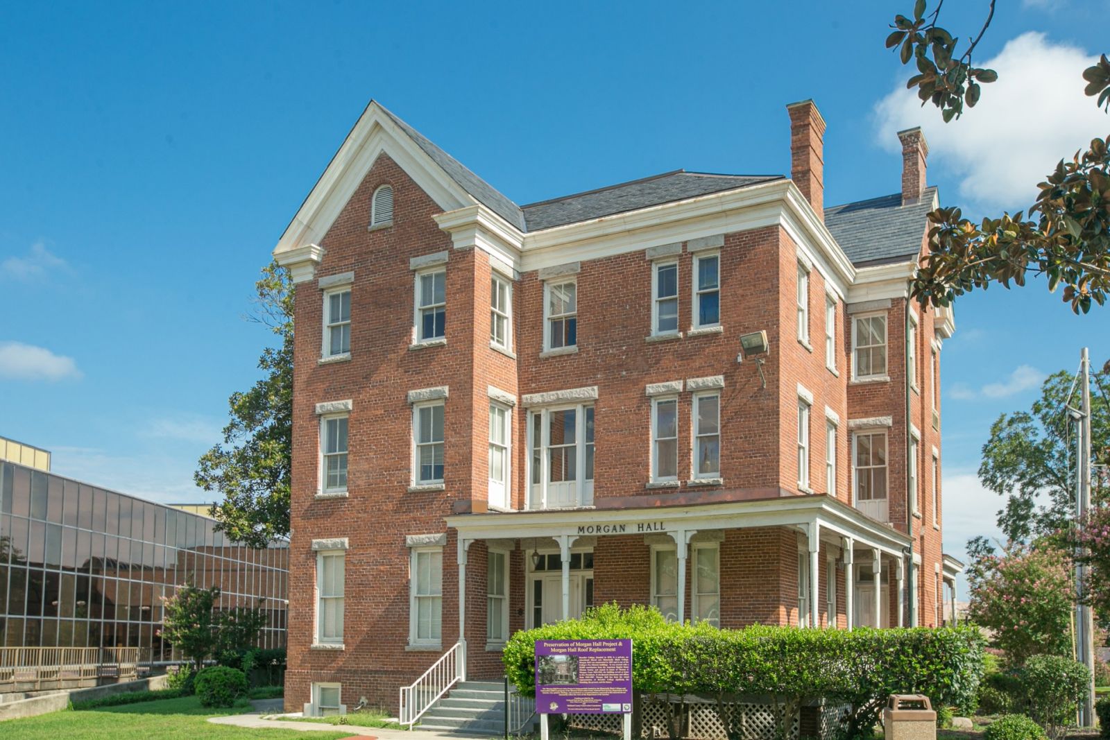 Benedict College will use a $500,000 grant from the National Park Service to continue rehabilitation efforts at Morgan Hall. (Photo/Provided)