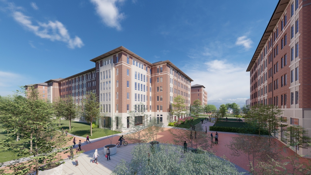 The Campus Village was built to house 1,808 students each year at the University of South Carolina. (Rendering/Provided)