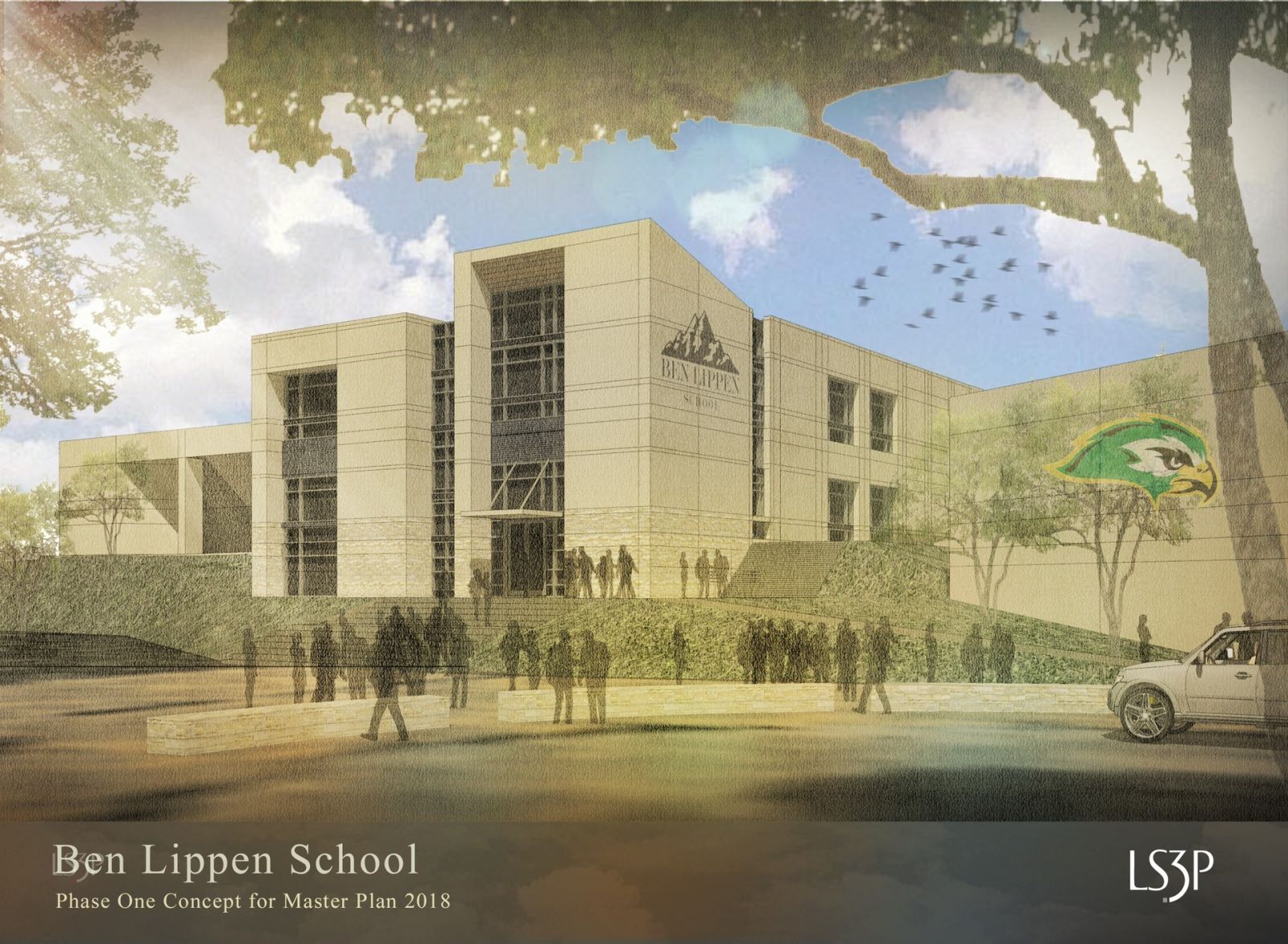 A rendering of the 13,000-square-foot arts and sciences center at Ben Lippen School. (Image/Provided)