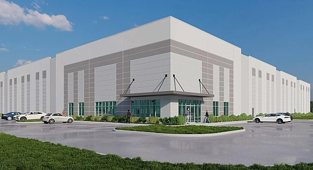Collett Industrial has broken ground on a speculative building it is developing in the Carolina Pines Industrial Park in Blythewood.  The 210,600-square-foot, Class A building is scheduled to be completed in the fourth quarter of this year. (Rendering/Provided)