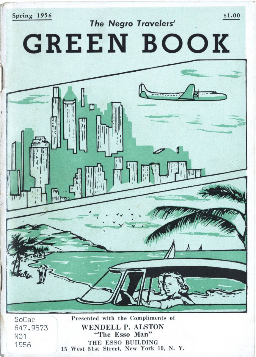 The University of South Carolina is displaying its copy of the spring 1956 Green Book in an exhibit titled "Green Book: African-American Travel Experiences." (Photo/University of South Carolina)