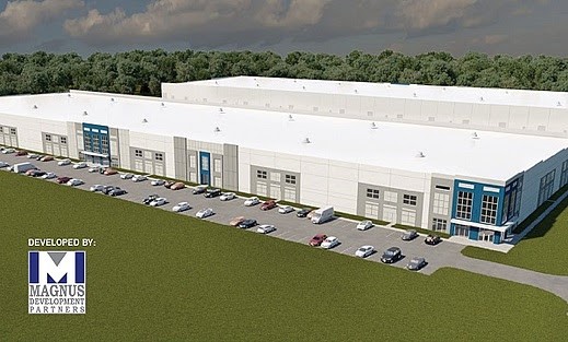 A rendering of the 200,000-square-foot Midway Logistics IV speculative development in the Lexington County Industrial Park in West Columbia. (Image/Provided)