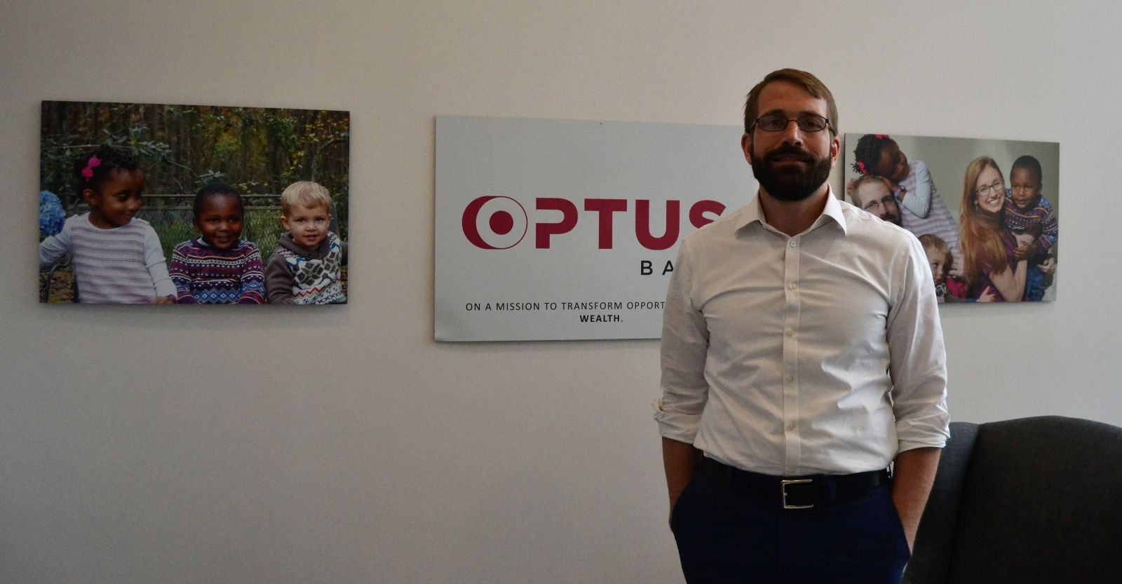 Optus Bank CEO Dominik Mjartan (Photo/Melinda Waldrop)