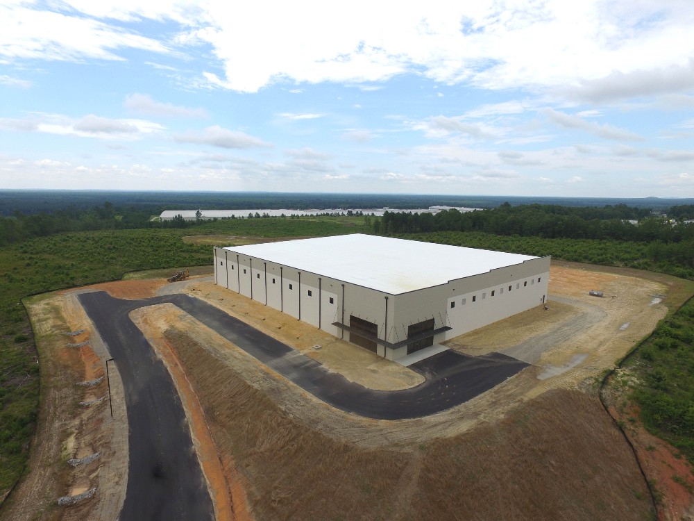 Orion Performance Compounds Inc. will invest $13 million in a new manufacturing and distribution facility at the Heritage Pointe Industrial Park in Lugoff in Kershaw County. (Rendering/Kershaw County Economic Development Office)