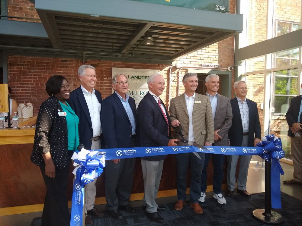 Queensborough National Bank and Trust Company has opened new offices at 522 Lady St. in Columbia. (Photo/Christina Lee Knauss)