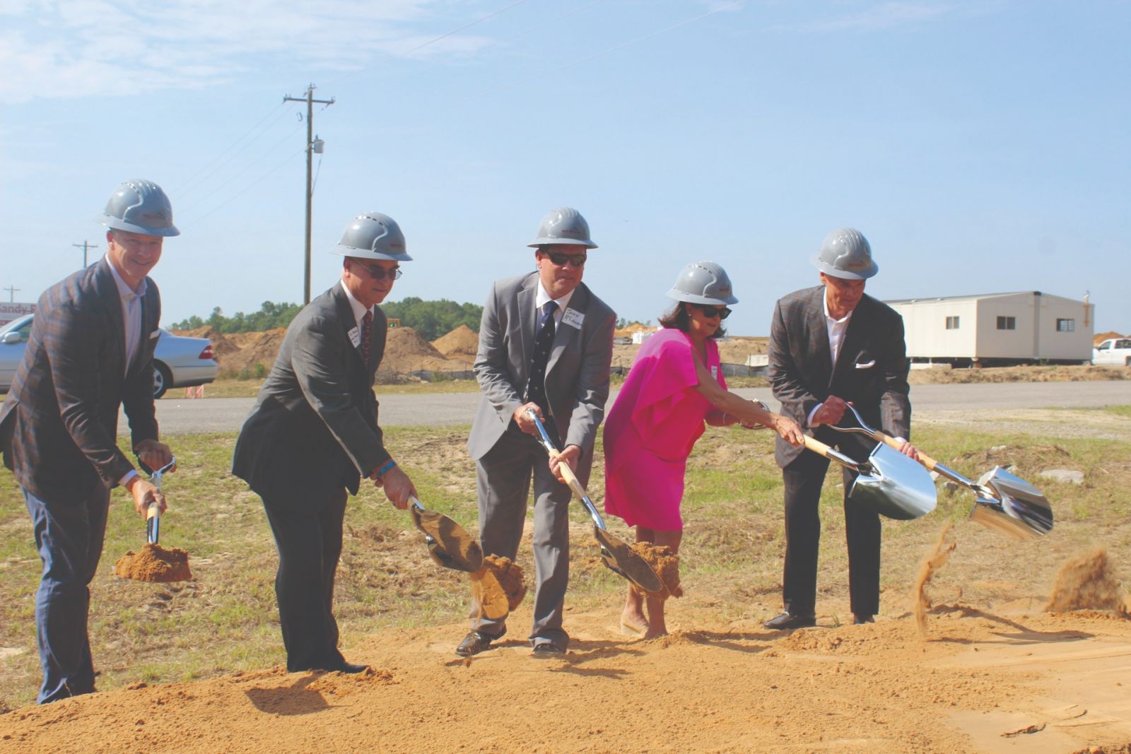 Groundbreaking for the largest expandable speculative building ever constructed in central S.C. took place June 21 at the Sandy Run Industrial Park. (Photo/Christina Lee Knauss)