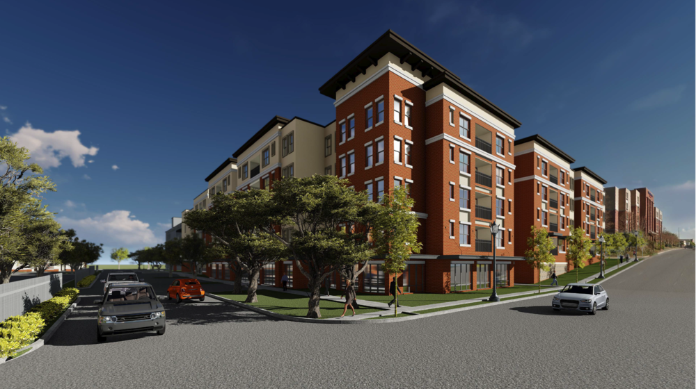 The Nine at Columbia, a 126-unit student housing complex, is scheduled to be completed in 2021 at 1400 Huger St. (Rendering/Provided)