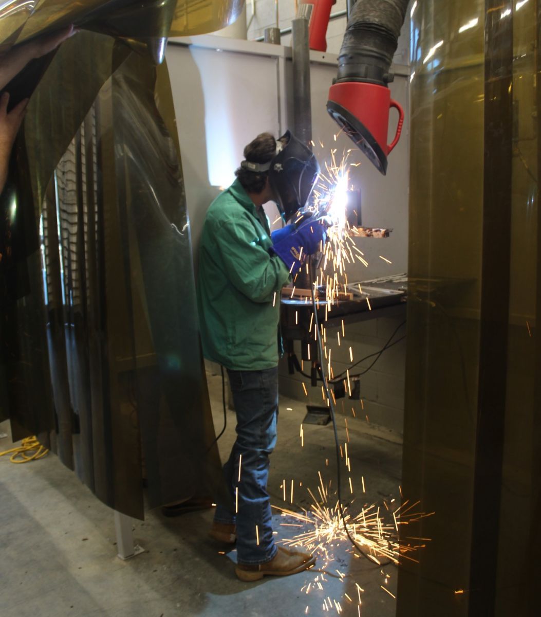More than 40 high school students from 11 schools around the state took part in MTC's first-ever South Carolina High School Welding Skills Competition on Feb. 25. (Photo/Christina Lee Knauss)