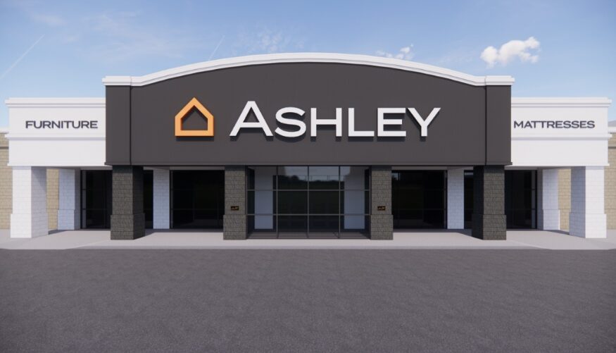 Broad River Retail, one of the largest and fastest-growing independently owned and operated Ashley Store licensees, is developing a new Ashley Store is in Aiken. (Rendering/Broad River Retail)