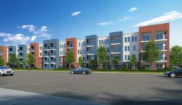 Streams Development and Century Development Partners have revealed plans to construct a 300-unit market-rate apartment complex in Columbia. (Rendering/Streams Development)