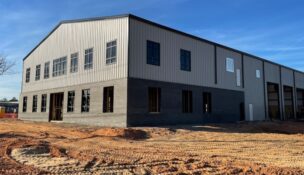 Chapin Commercial Construction is building a 20,000-square-foot headquarters for Heavy Iron Cranes in Lexington. (Photo/Chapin Commercial Construction)