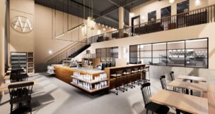 Methodical Coffee will be located at 2149 Pickens St. in downtown Columbia and will be Methodical's two-story flagship café. (Rendering/Project Plus Architects