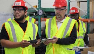 Students who pass the first part of the course will be eligible for part two — a hands-on day of operator training. (Photo/Goodwill Industries of Upstate/Midlands South Carolina)
