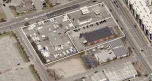 Trinity Partners sold a prominent Columbia site, which totals nearly four acres at the corner of Huger and Blossom streets, to developer Subtext. (Photo/Trinity Partners)