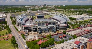 The University of South Carolina plan does not call for locating Williams-Brice Stadium to a new location. (Photo/University of South Carolina)